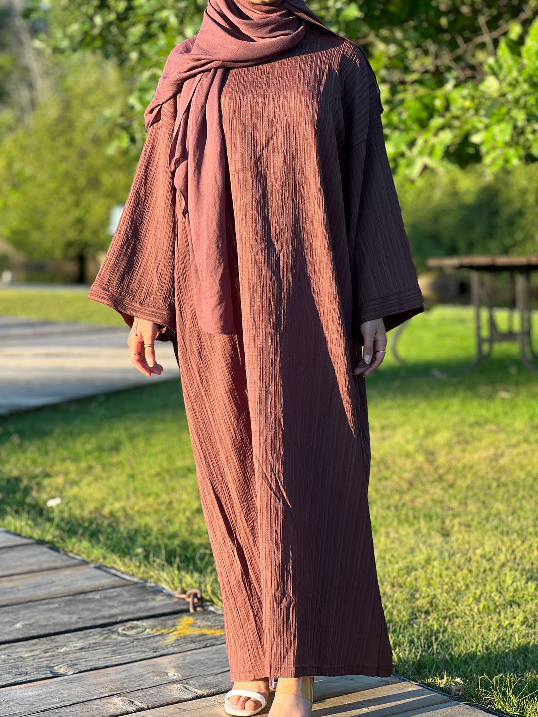 Noor Abaya Brown