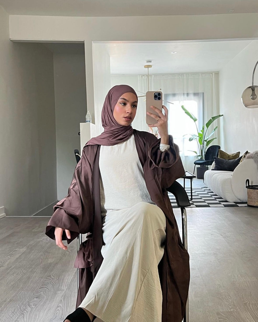 Grace Brown Abaya