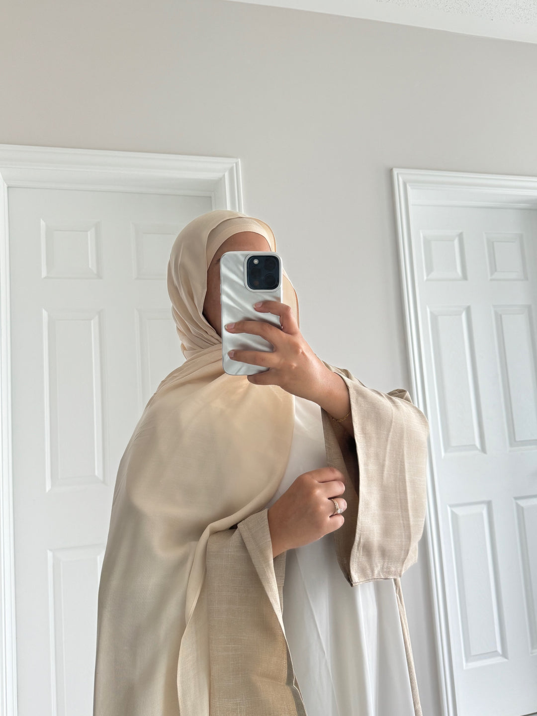 Vanilla Modal Hijab Set