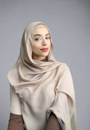 Light Sand Modal Hijab Set