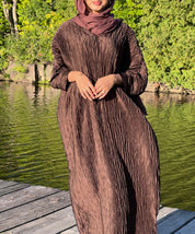 Nayla Dress Brown