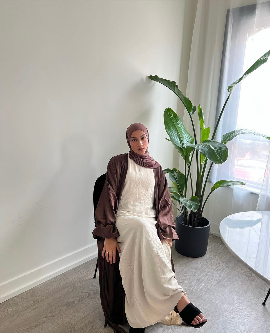 Grace Brown Abaya