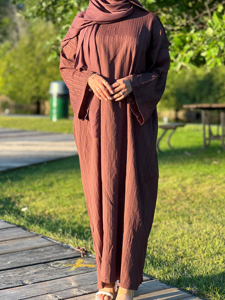 Noor Abaya Brown