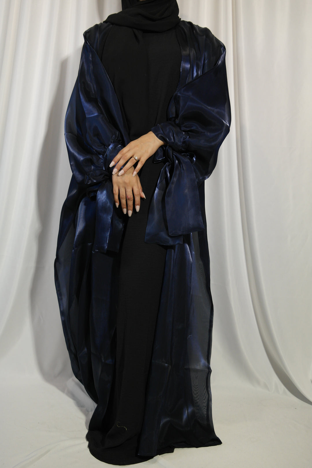 Opulence Abaya Dark Blue