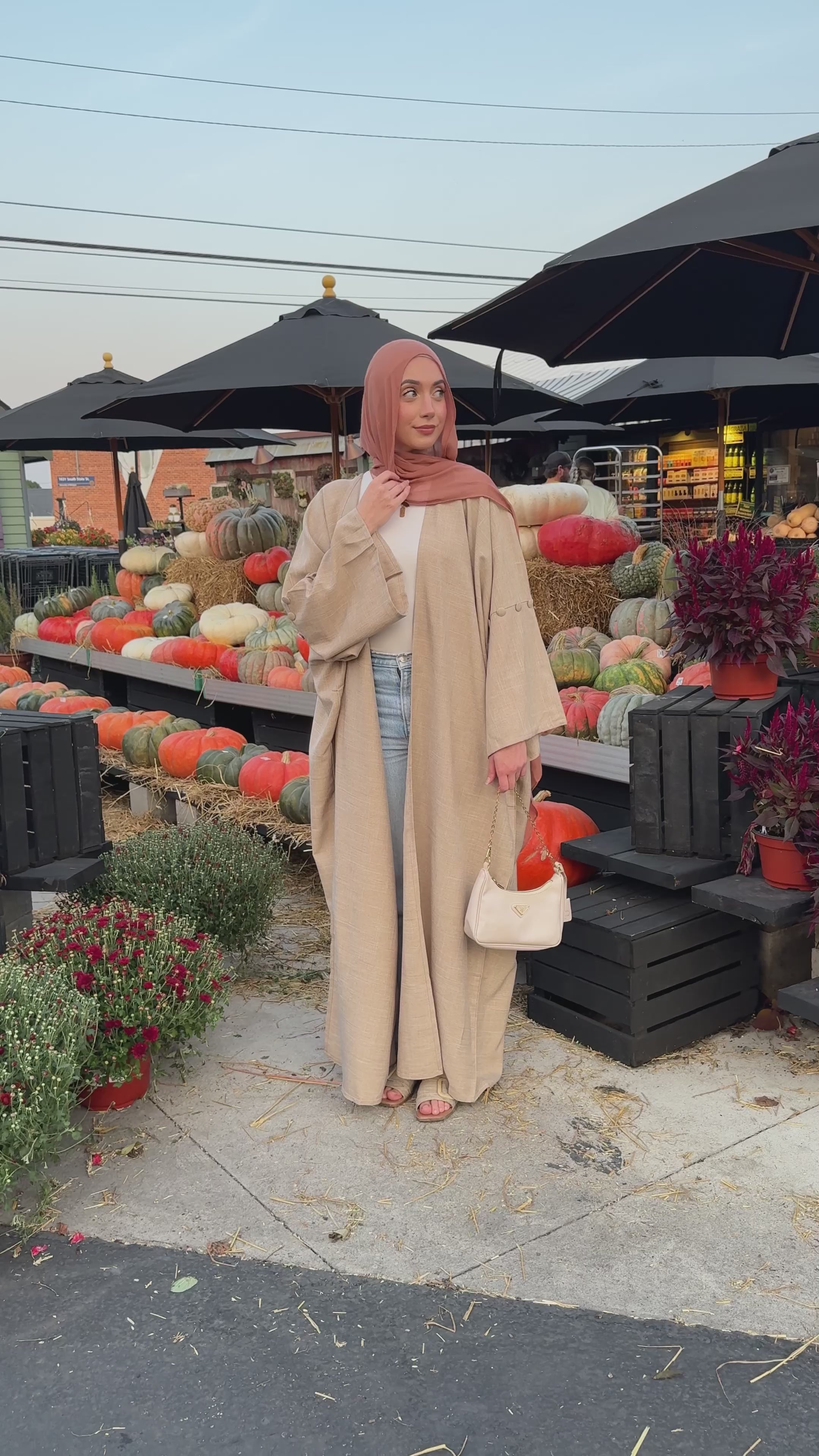 Rina 3-Piece Abaya Set